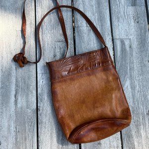 Vintage Leather Jenny & The Boys Bag